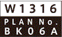 1316 PLAN No.BK06A