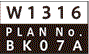 1316 PLAN No.BK07A