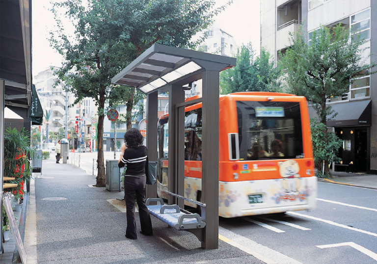 渋谷区コミュニティバス 恵比寿区民施設バス停2