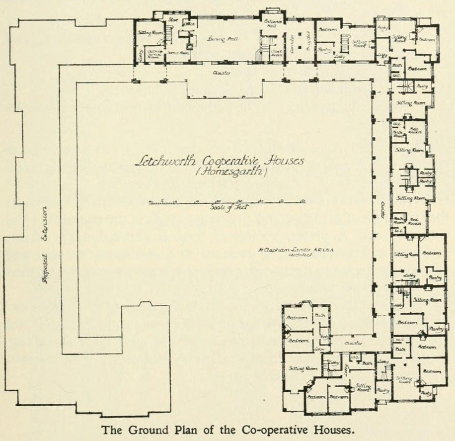 図4　ホームズガースの1階プラン